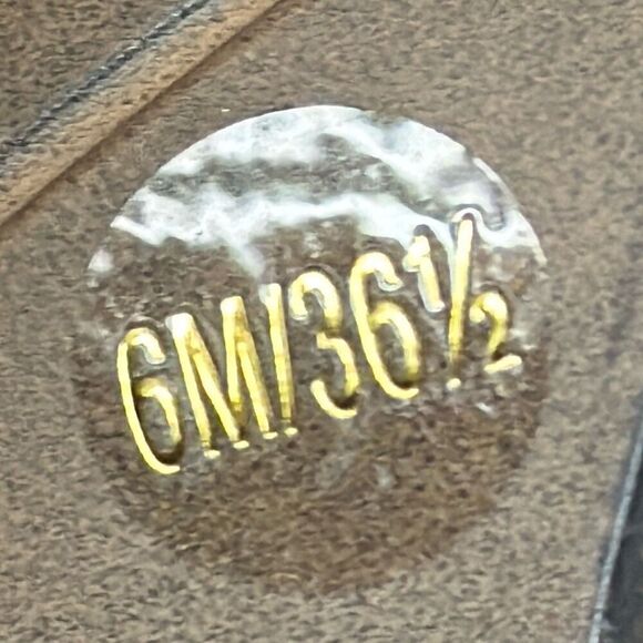 Vince Camuto Gigietta Suede Back Zip Chelsea Booties Brown Size 6- NWOB - Picture 14 of 14